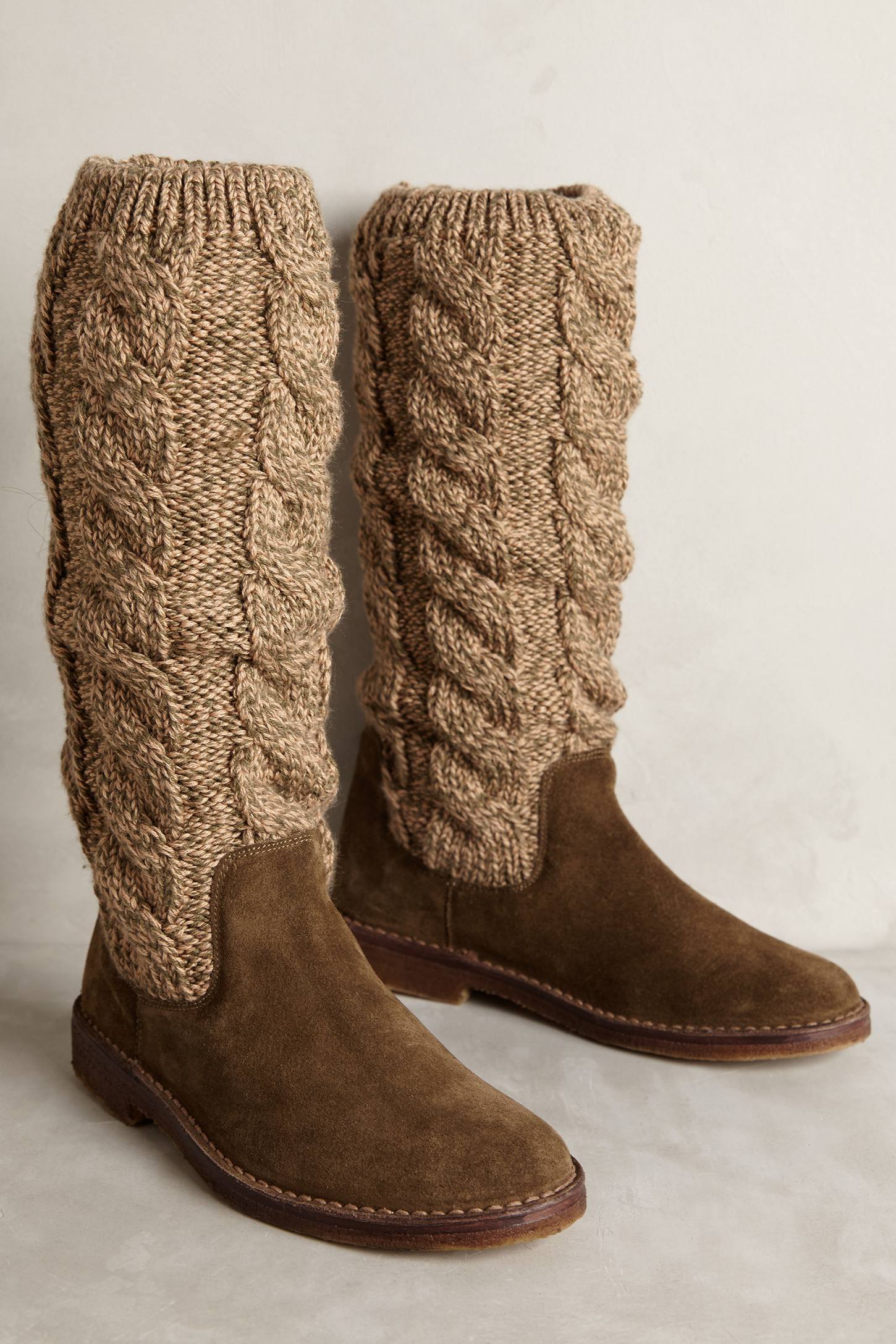 Miss Albright Cableknit Boots