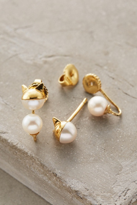 Kitty Capped Pearl Drops