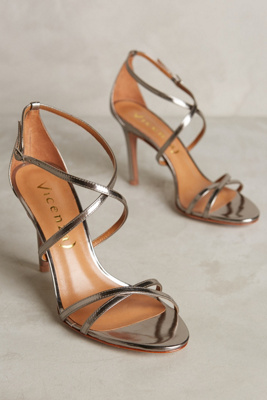 Vicenza Cross-Strap Heels