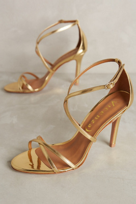 Vicenza Cross-Strap Heels