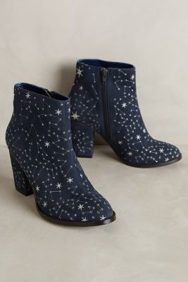 Billy Ella Embroidered Star Booties