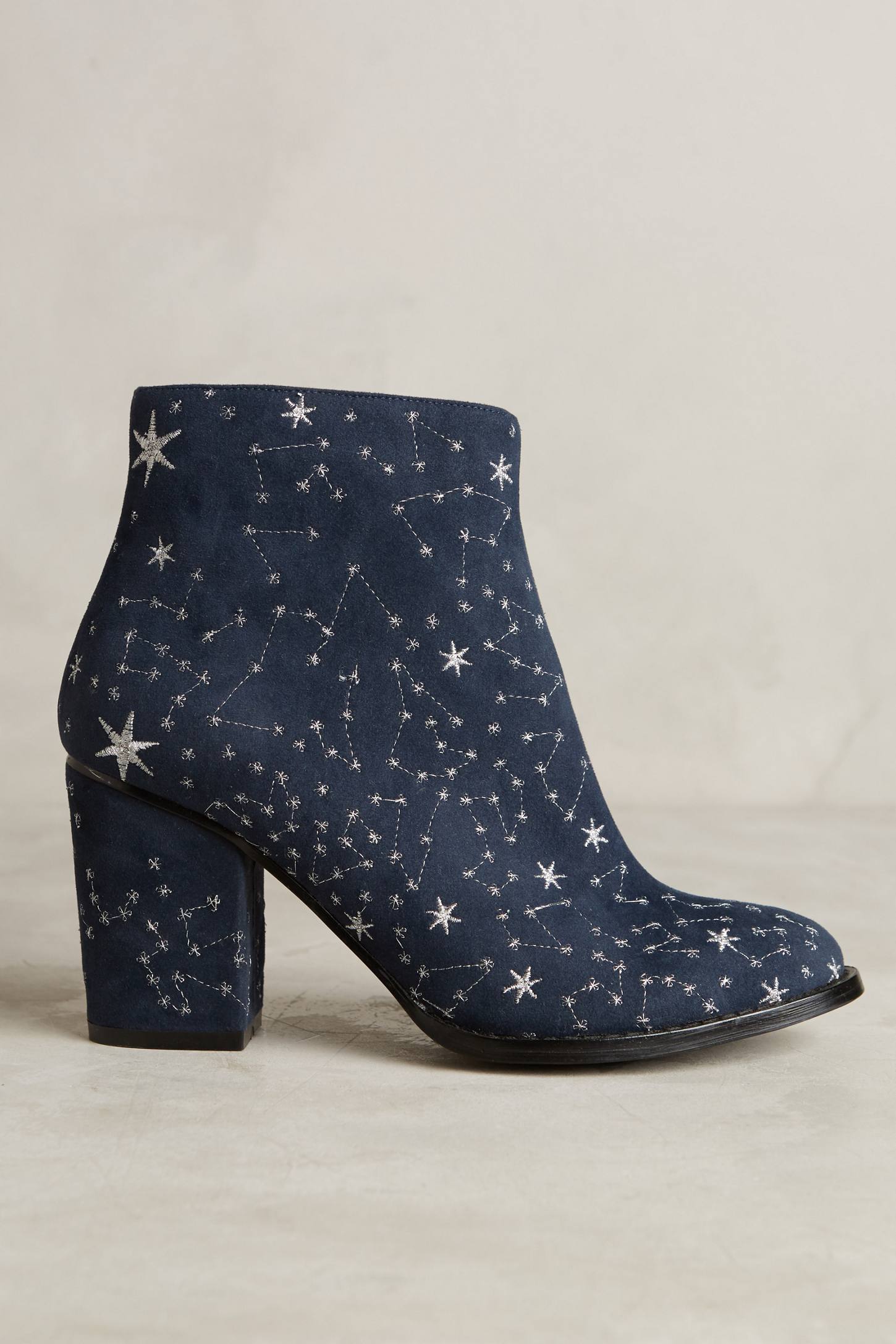 Billy Ella Embroidered Star Booties