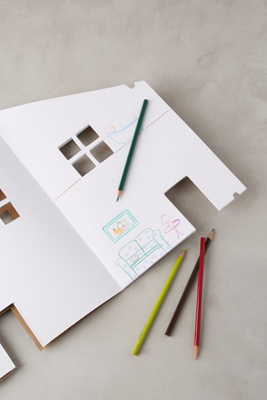 Dollhouse Coloring Book