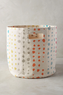 Painted Spots Basket