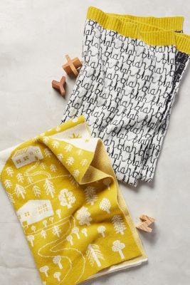 Anthropologie discount baby blanket