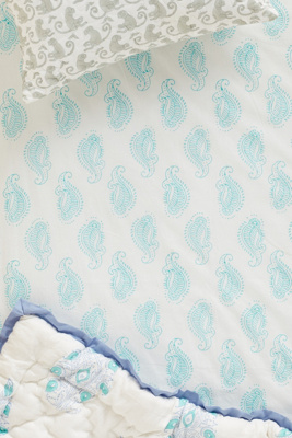 Paisley Crib Sheet