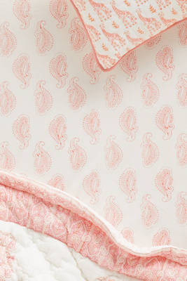 Paisley Crib Sheet