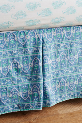 Eastern Skyline Crib Skirt