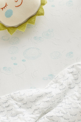 Little Lashes Crib Sheet