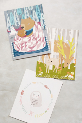 Woodland Friends Pull-Out Wall Prints