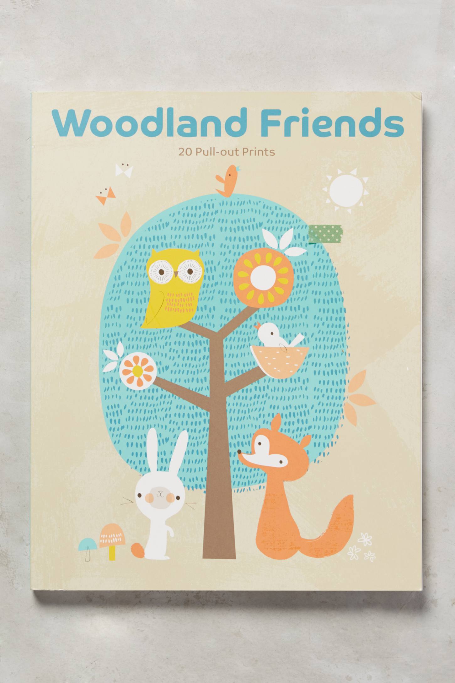 Woodland Friends Pull-Out Wall Prints