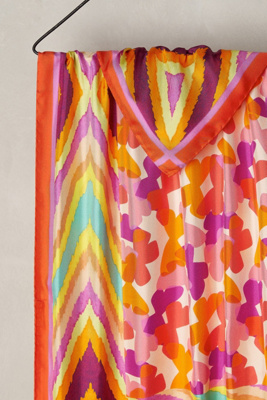 Silk butterfly scarf
