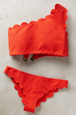 Love this scalloped bikini