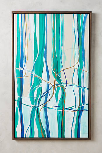 Landscape Ribbons Wall Art