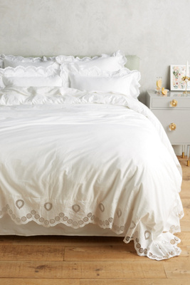Eyelet Embroidered Duvet