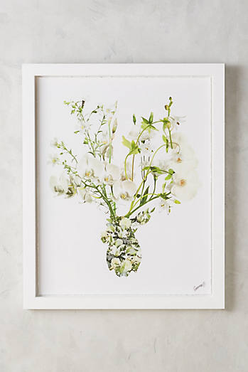Ivory Bouquet Wall Art