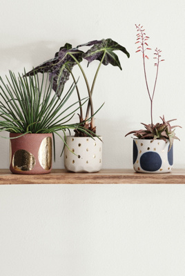 glowing arbor pots