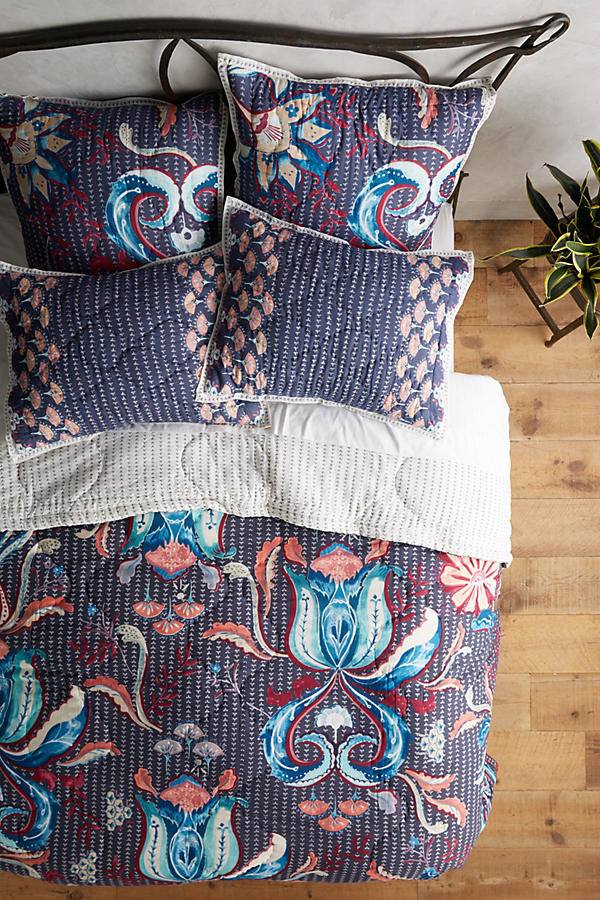 Details about   Anthropologie All Roads Woven Solstice King Pillow Sham Single 