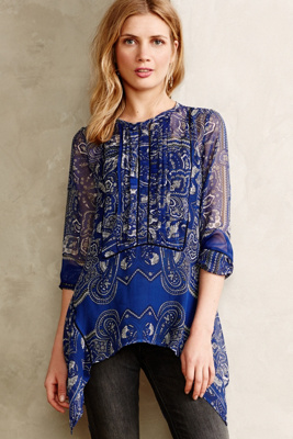River Paisley Tunic