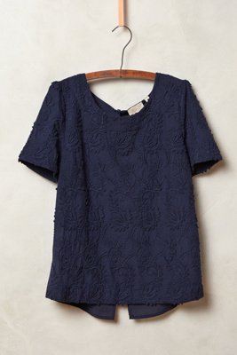 Embroidered Lace Tee