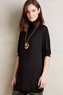 Drapey Mockneck Tunic