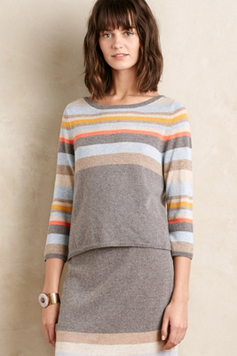 Striped Midi Pullover