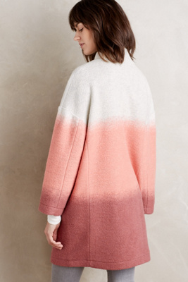 Blushed Colorblock Coat