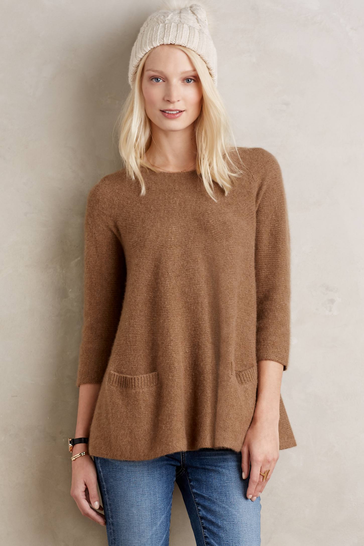 Cashmere Swing Pullover