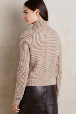 Tied Cashmere Turtleneck