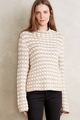 Popcorn Stitch Pullover