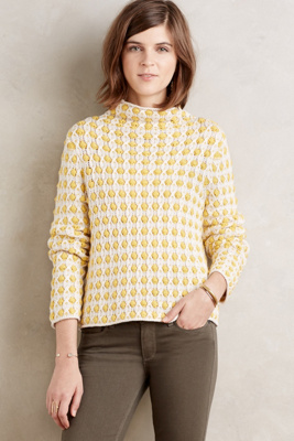 Popcorn Stitch Pullover