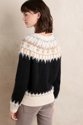 Beaded Fairisle Pullover