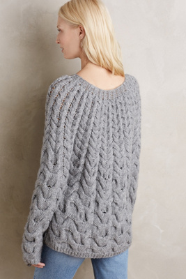 Waved Cables Pullover