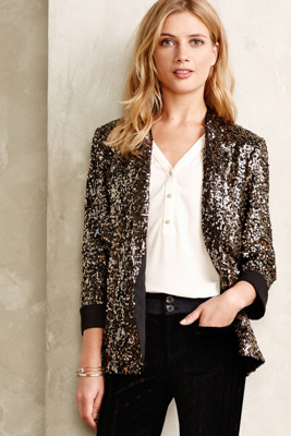 sequin blazer