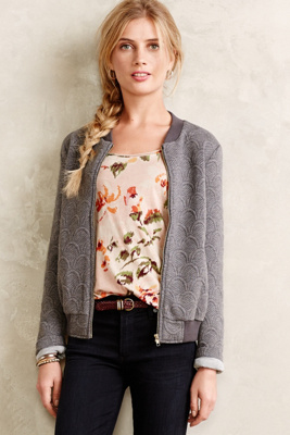 Washed Bomber Jacket