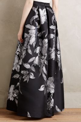 Etched Blooms Ball Skirt