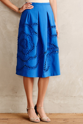 Bloomstitch Midi Skirt