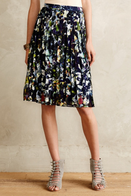 Pleated Petunia Skirt