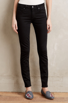Paige Verdugo Ultra-Skinny Jeans Black Shadow 31 P Denim
