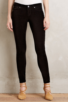 Paige Verdugo Velvet Skinny Jeans