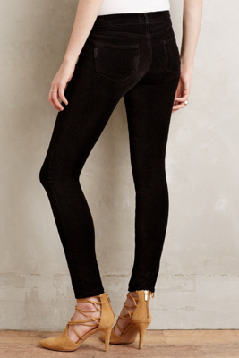 Paige Verdugo Velvet Skinny Jeans