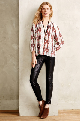 Pilcro Vegan Leather Moto Leggings Black 24 P Leggings