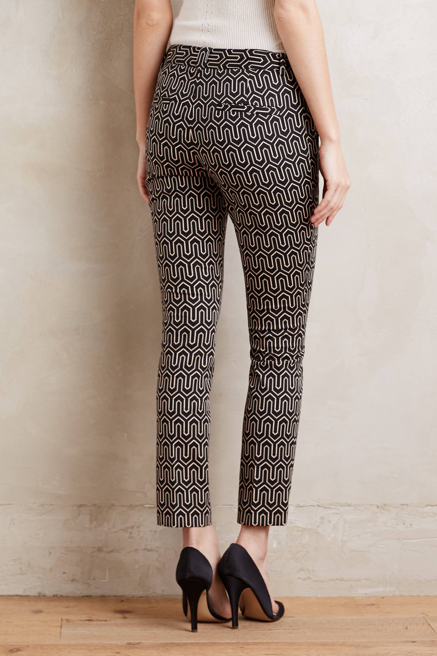 Patterned Charlie Trousers