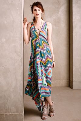maxi dress with zip