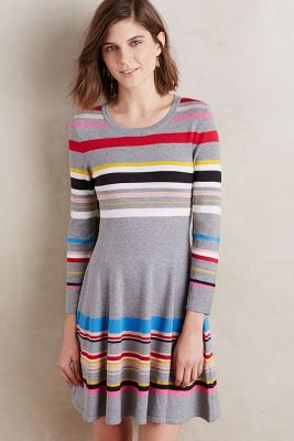 Scooped Sweaterdress