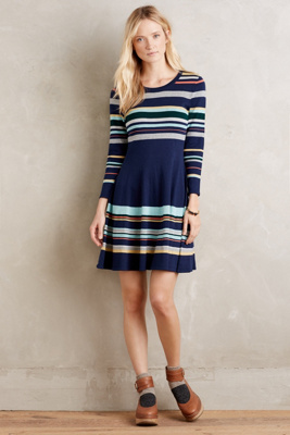 Scooped Sweaterdress