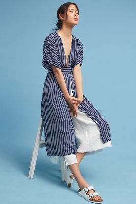 faithfull the brand mustang midi dress