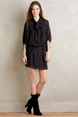 Nida Tie-Neck Dress