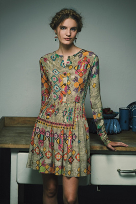 Pintucked Prima Dress