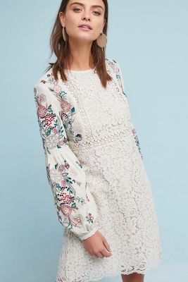 floral dress anthropologie